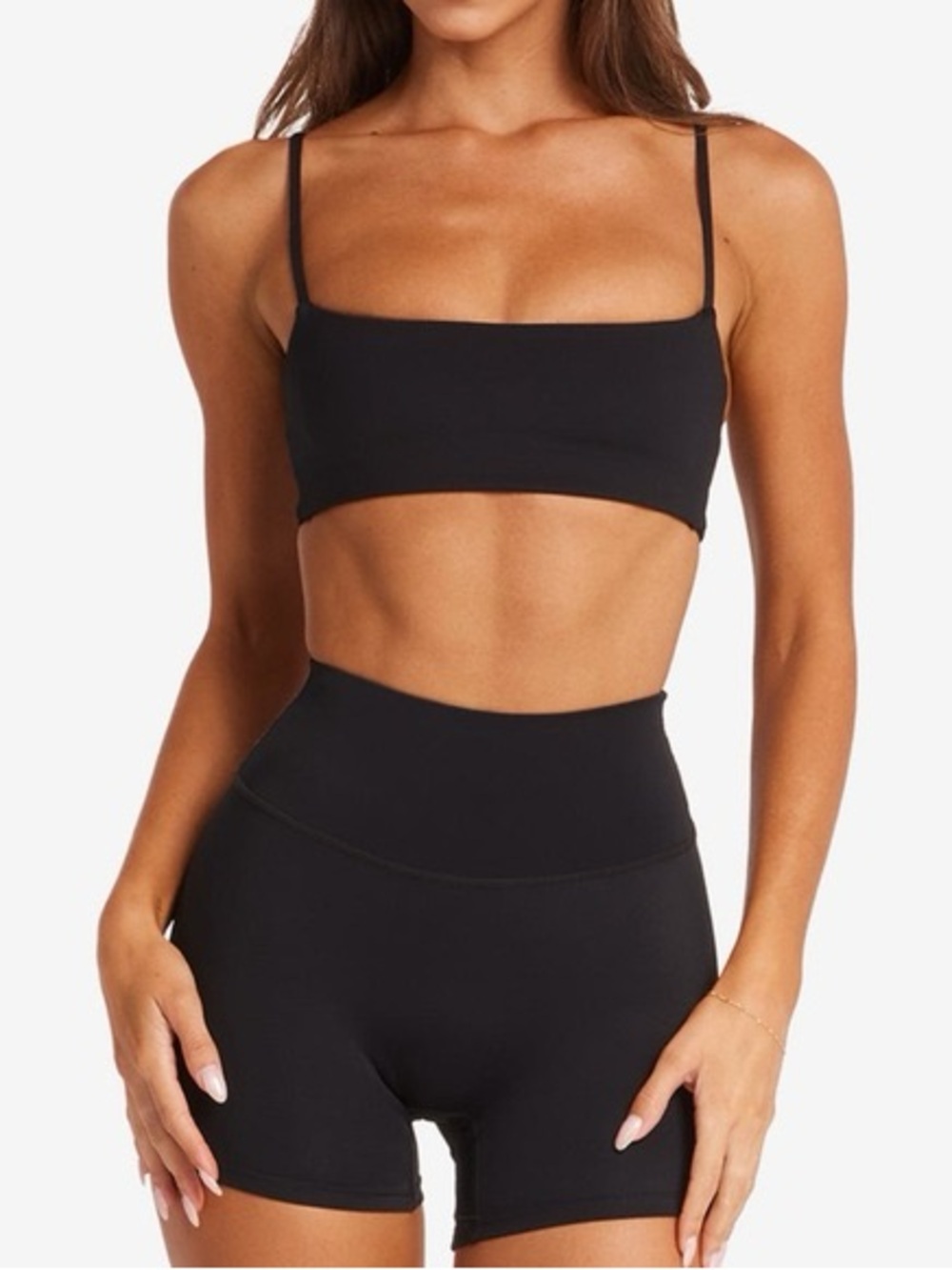 Crop Shop Boutique Freedom Staple Bra in Black
